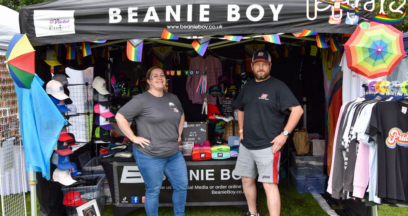 Beanie Boy at Walsall Pride